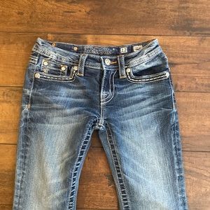 young girls MISS ME boot cut jeans